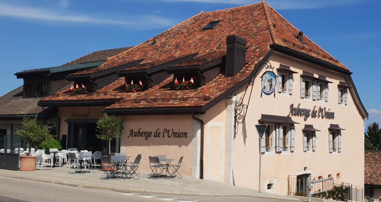 Auberge De L'Union 阿泽尔 外观 照片